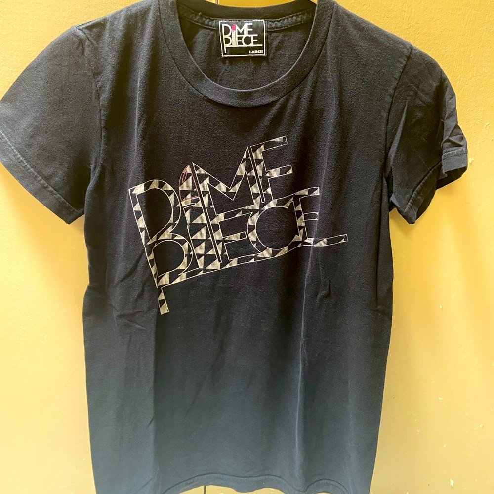 Dimepiece shirt. Black. Size L.